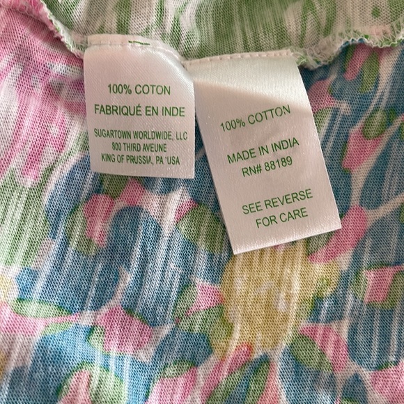Lilly Pulitzer Sleeveless Essie Top Size S - Picture 7 of 7